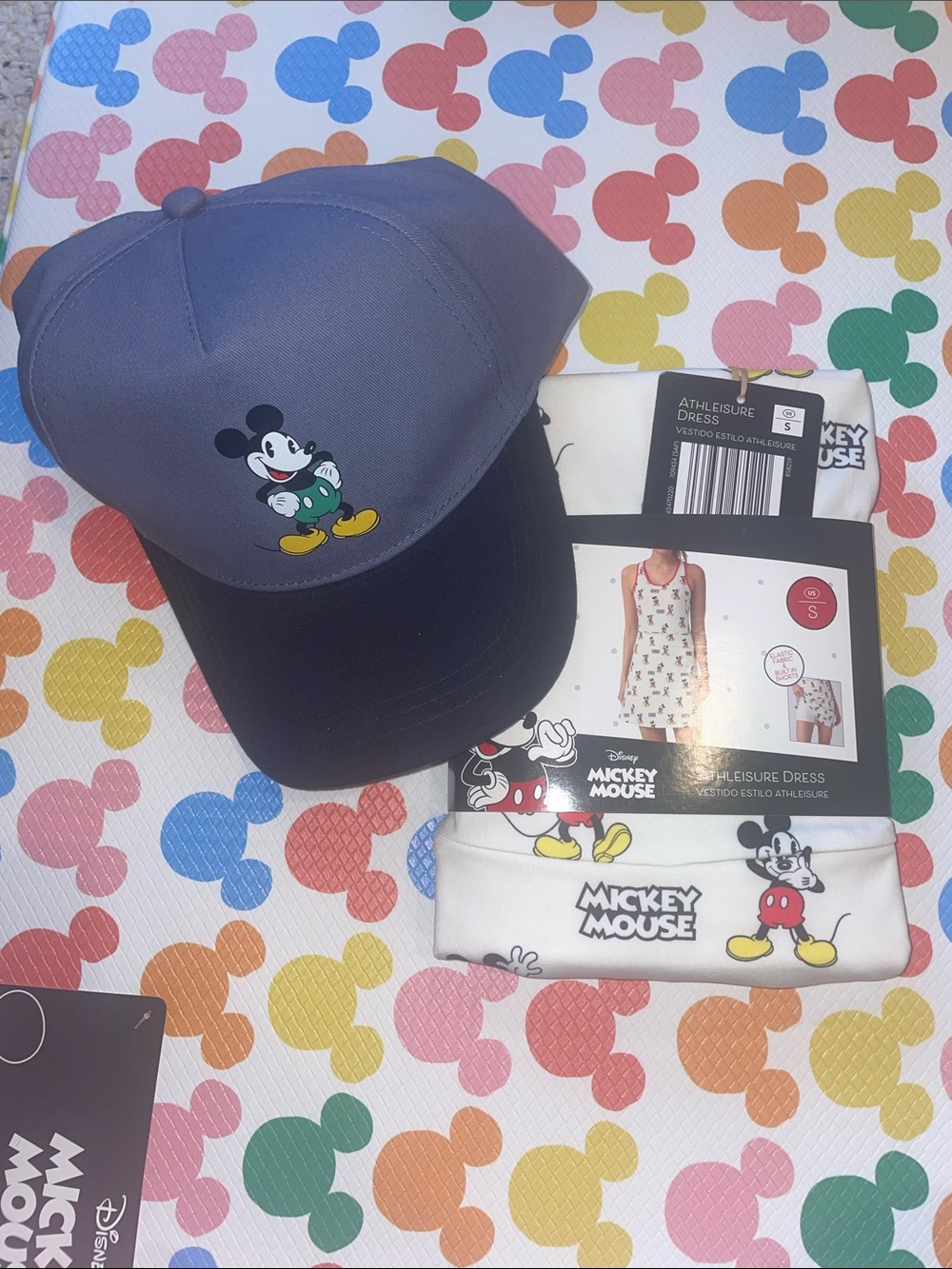 Disney Aldi Mickey Mouse Hat and Dress Set